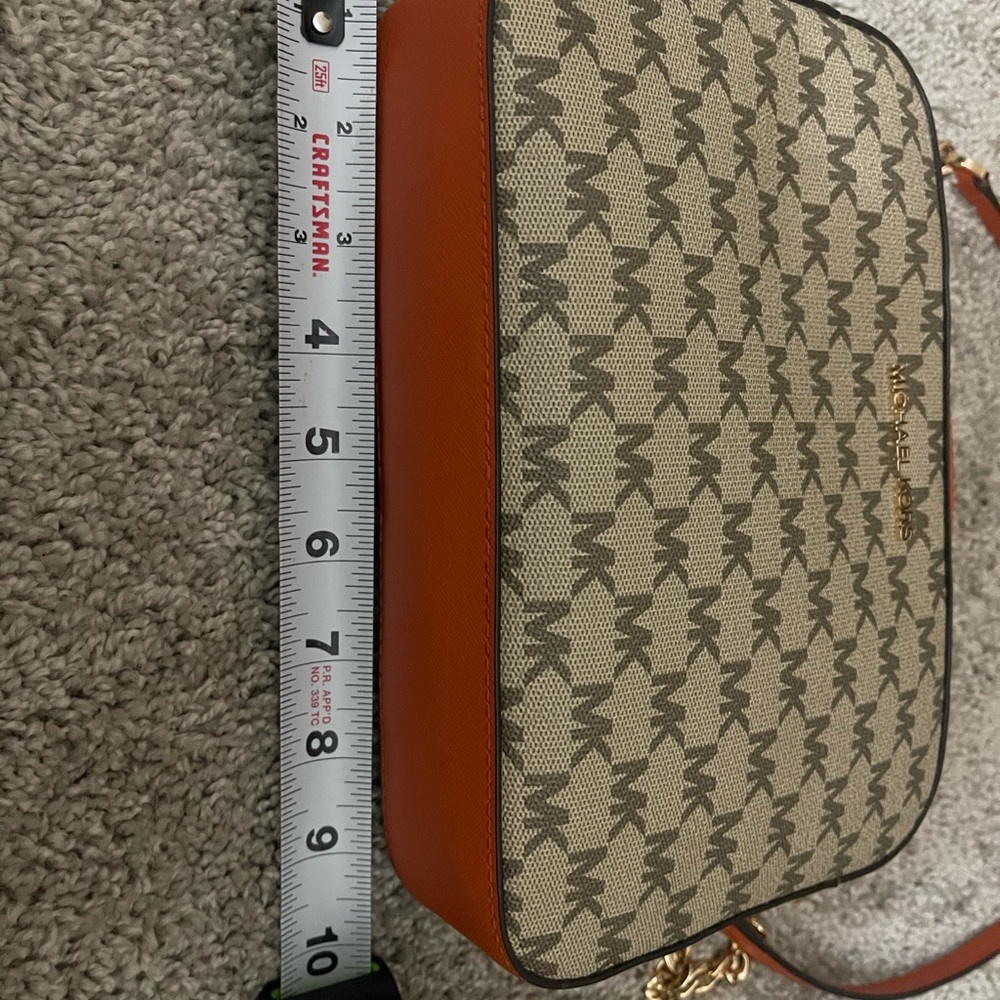 Michael Kors Tan and Orange Women's Bag
